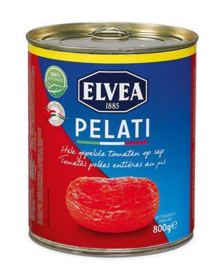Pelati - Elvea whole peeled tomatoes  800 g