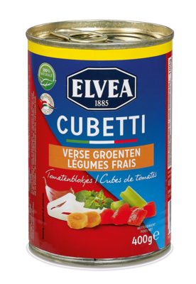 Cubetti - Elvea Cubetti Légumes frais 400 g Cubetti - Elvea Cubetti Légumes frais 400 g