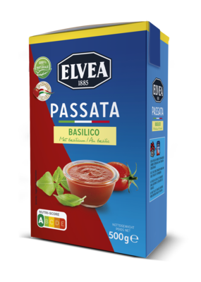 Passata - Elvea Passata Basilico 500g Passata - Elvea Passata Basilico 500g