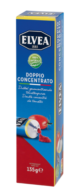 Doppio Concentrato - Elvea Double concentrated tomato paste 135 g