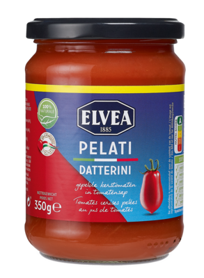 Pelati - Red peeled datterini tomatoes 350g